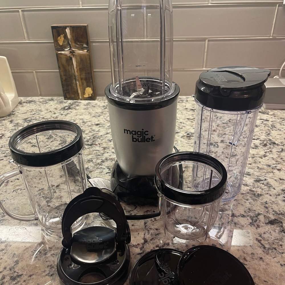 Magic Bullet blender!🥤Perfect for protein shakes on the go!